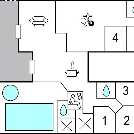 Awesome In Sydals With Sauna Sarup